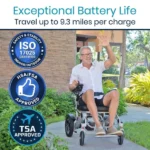 Vive Mobility Foldable Power Wheelchair - Image 6